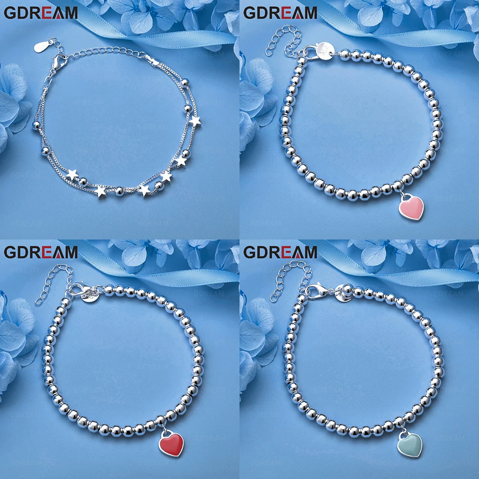 GDREAM 925 Sterling Silver Meteor Double Layer Bracelet Women Charm Fashion Anniversary Gift
GDREAM 925 Sterling Silver Meteor Double Layer Bracelet Women Charm Fashion Anniversary Gift