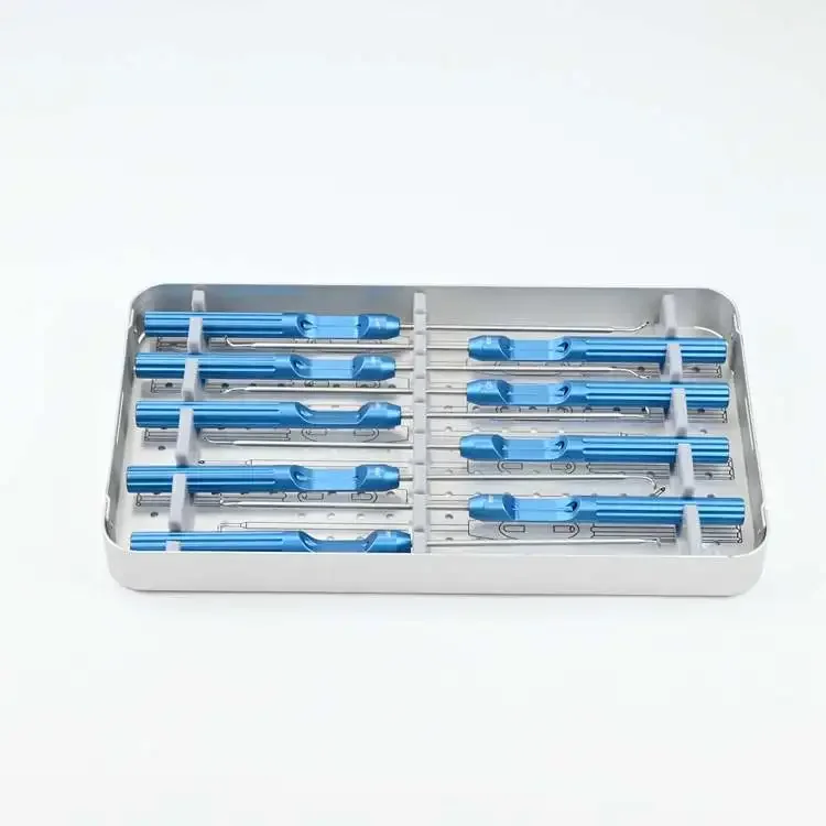 Arthroscopy-set surgery instruments rotator cuff loop wire suture passer hook lasso meniscus meniscal root repair set
Arthroscopy-set surgery instruments rotator cuff loop wire suture passer hook lasso meniscus meniscal root repair set