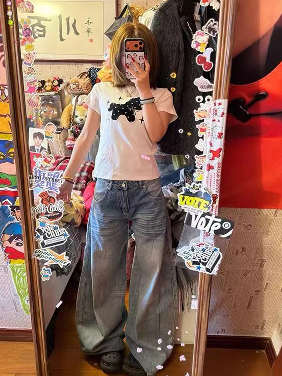 Low Waist Bell Bottom Jeans Women's Spring Summer Slimming Straight Leg Trousers American Style Retro Knife Denim Jeans
Low Waist Bell Bottom Jeans Women's Spring Summer Slimming Straight Leg Trousers American Style Retro Knife Denim Jeans