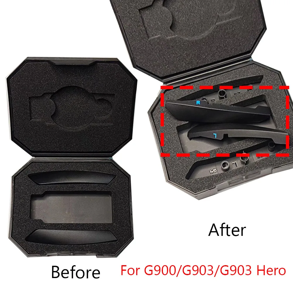 Side Button Cover Replacement Box Case Bag Mouse Accessories for G900/G903/G903 Hero
Side Button Cover Replacement Box Case Bag Mouse Accessories for G900/G903/G903 Hero