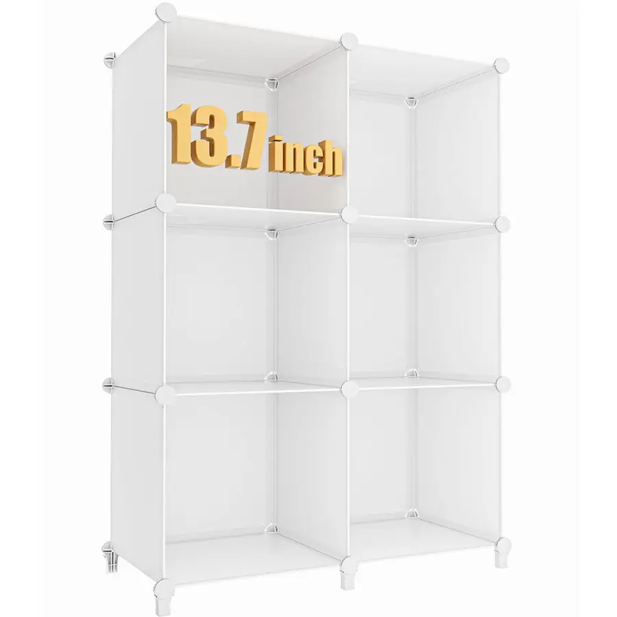 XLarge Cube Storage Organizer,13.7 Inch Closet Organizer Storage Cabinet Shelf Bookshelf with Metal Hammer, Storage Cubes Organi
XLarge Cube Storage Organizer,13.7 Inch Closet Organizer Storage Cabinet Shelf Bookshelf with Metal Hammer, Storage Cubes Organi