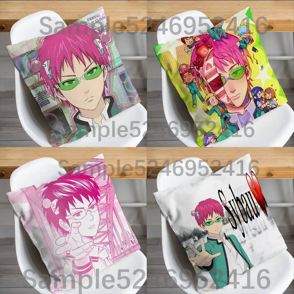 S-Saiki K Kusuo Anime Cushion Cover Pillow Cover Decor Pillowcase Printed Cushion Case For Couch
S-Saiki K Kusuo Anime Cushion Cover Pillow Cover Decor Pillowcase Printed Cushion Case For Couch