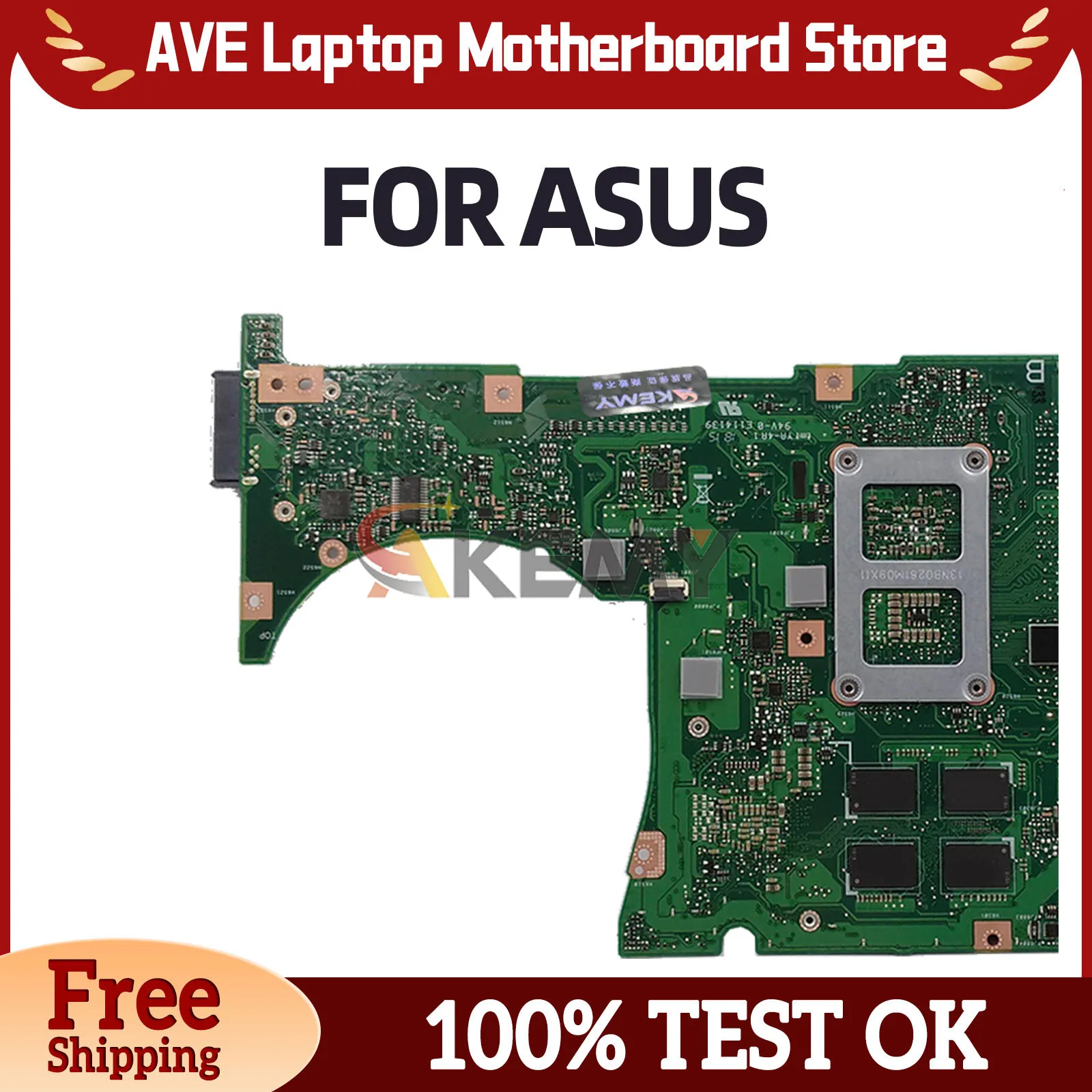 Q551LN Motherboard For ASUS Vivobook Q551LB Q551L Q551 Laptop Mainboard I3-5010U I5-5200U I7-5500U 4GB GT940M/V2G 100% Tested
Q551LN Motherboard For ASUS Vivobook Q551LB Q551L Q551 Laptop Mainboard I3-5010U I5-5200U I7-5500U 4GB GT940M/V2G 100% Tested