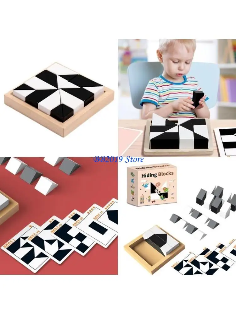 Q0KB Hiding Block Toy 3D Puzzle Building Set Toddler Fine Motor Toy
Q0KB Hiding Block Toy 3D Puzzle Building Set Toddler Fine Motor Toy