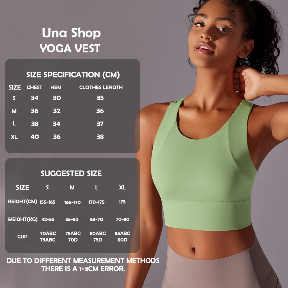 Una-Shop I-образный жилет для йоги на спине для женщин, высококачественная спортивная майка для фитнеса с пуш-ап, нижнее белье для тренировок, спортивная одежда для спортзала
Una-Shop I-образный жилет для йоги на спине для женщин, высококачественная спортивная майка для фитнеса с пуш-ап, нижнее белье для тренировок, спортивная одежда для спортзала