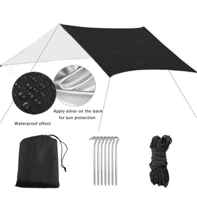 Outdoor Camouflage Canopy Multi-functional Waterproof Sunscreen Beach Sunshade Camping Tent Canopy Beach Cloth
Outdoor Camouflage Canopy Multi-functional Waterproof Sunscreen Beach Sunshade Camping Tent Canopy Beach Cloth