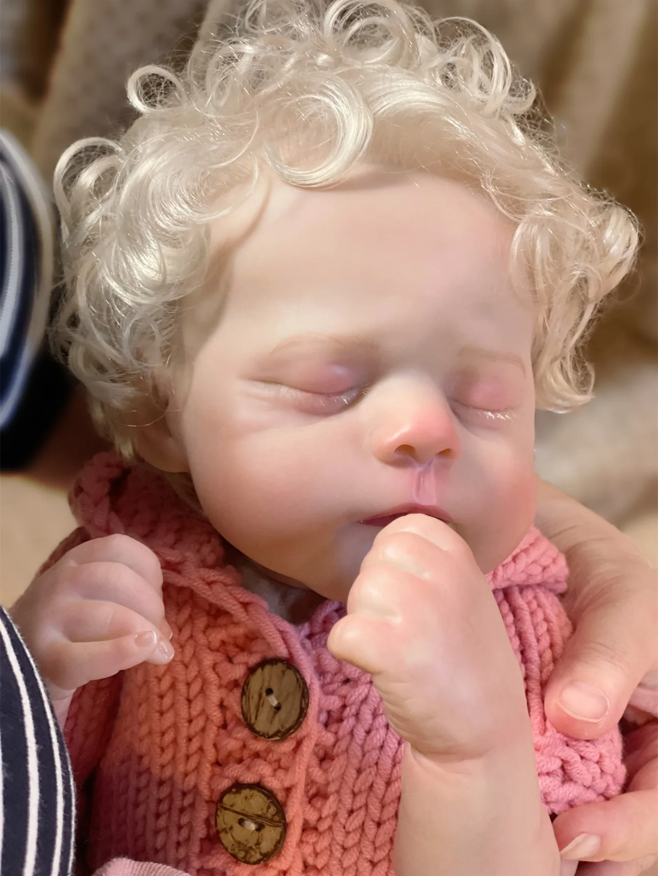 18 Inch Eric Lifelike Bebe Reborn Girl Handmade Soft Touch For Children Birthday Gifts Cute Lovely Doll
18 Inch Eric Lifelike Bebe Reborn Girl Handmade Soft Touch For Children Birthday Gifts Cute Lovely Doll