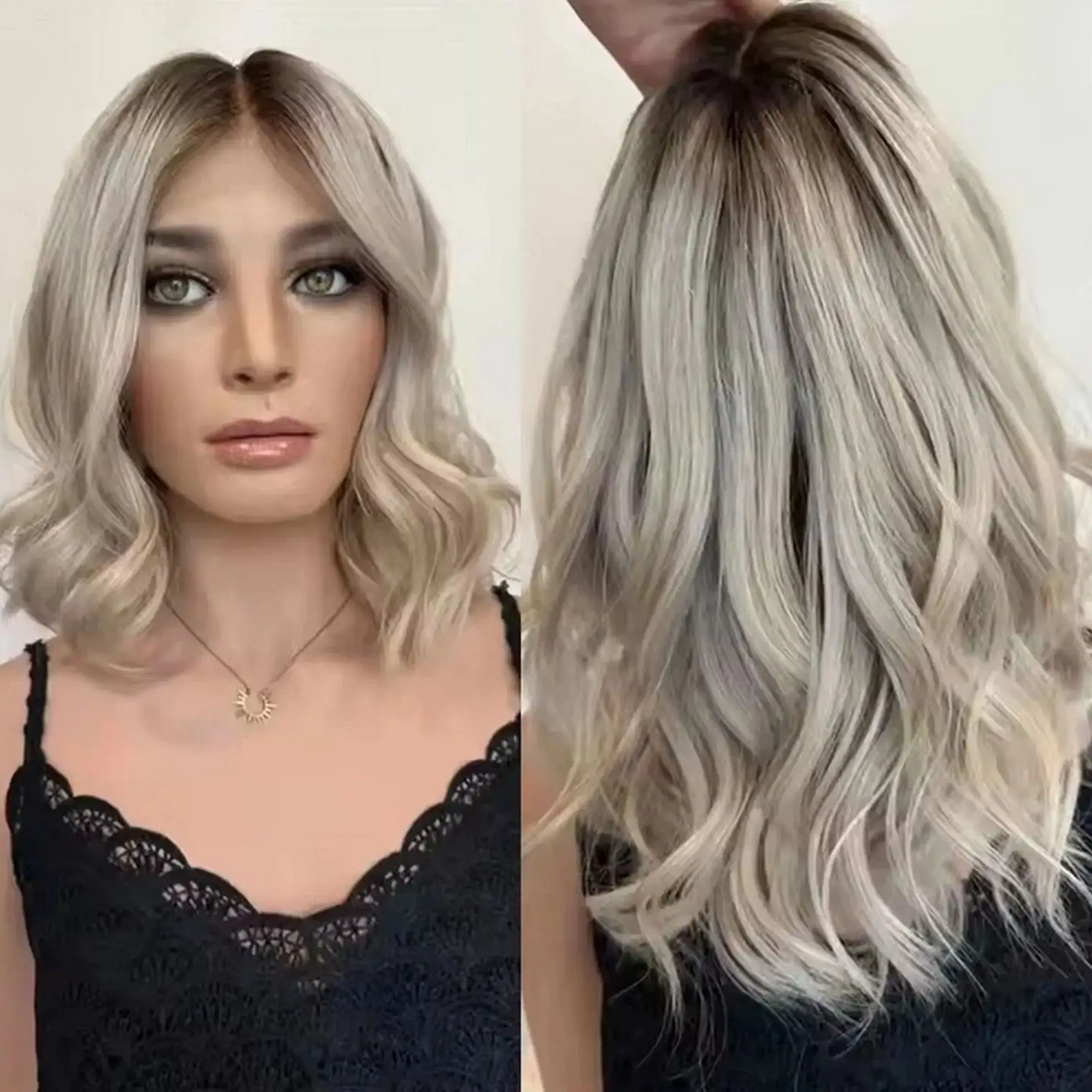 14-дюймовый темно-русый пепельно-русый объемная волна 13x4 прозрачный кружевной фронтальный парик из синтетических волос для женщин предварительно выщипанные волосы бесклеевой парик
14-дюймовый темно-русый пепельно-русый объемная волна 13x4 прозрачный кружевной фронтальный парик из синтетических волос для женщин предварительно выщипанные волосы бесклеевой парик