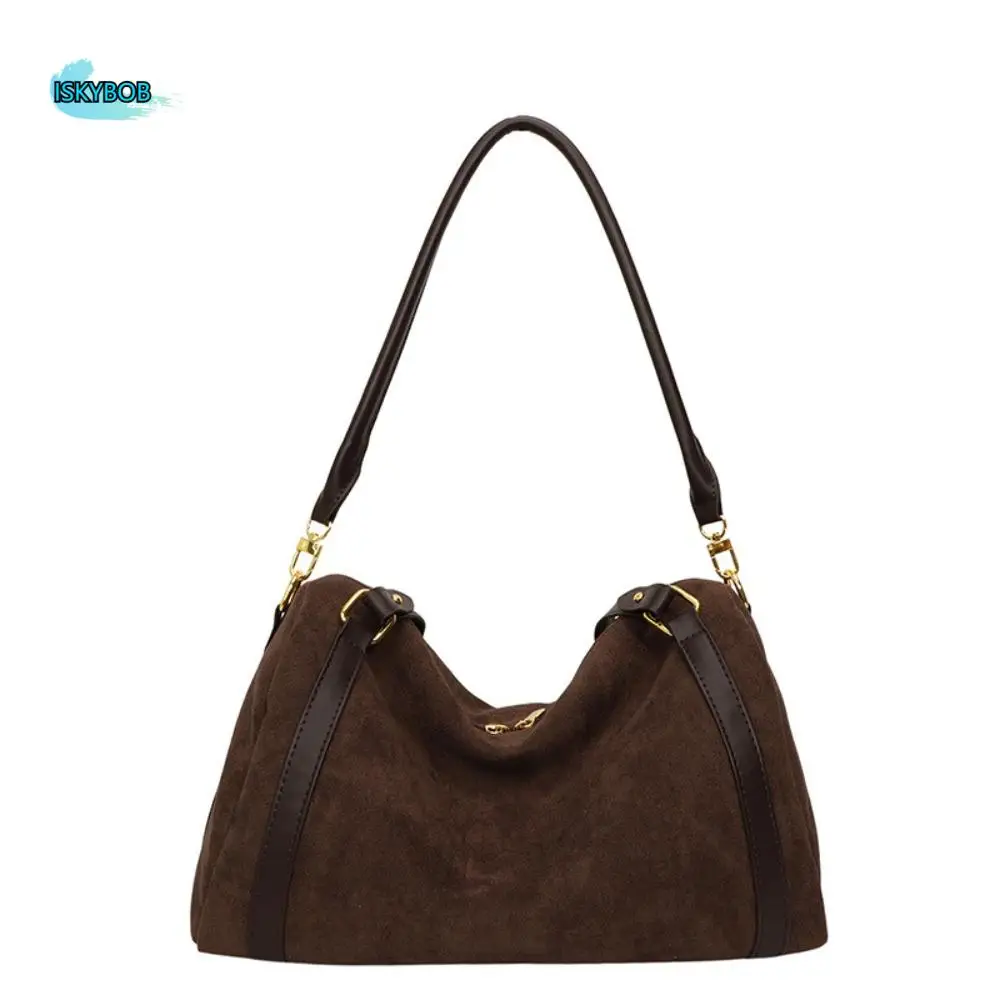 Zipper Suede Matte Hobo Bag Handbag Solid Color Vintage PU Crossbody Bag Korean Style Large Capacity Female Tote Bag Gift
Zipper Suede Matte Hobo Bag Handbag Solid Color Vintage PU Crossbody Bag Korean Style Large Capacity Female Tote Bag Gift
