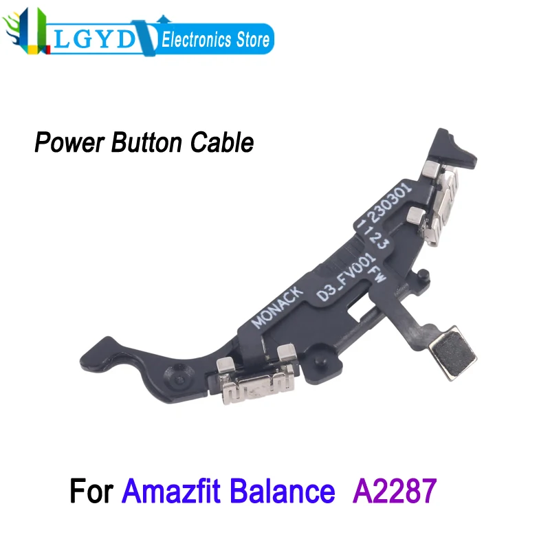 Power Button Flex Cable For Amazfit Balance A2287 Smartwatch Cable Repair Replacement Part
Power Button Flex Cable For Amazfit Balance A2287 Smartwatch Cable Repair Replacement Part