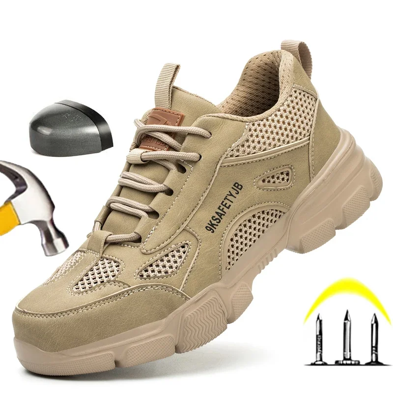New Unisex Safety Shoes Men Work Sneakers Indestructible Safety Boots Women Shoes Men Steel Toe Shoes Sport Style
New Unisex Safety Shoes Men Work Sneakers Indestructible Safety Boots Women Shoes Men Steel Toe Shoes Sport Style