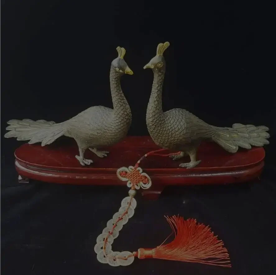 Pure copper peacock metal crafts copper Phoenix bronze style home office feng shui ornaments brass Peacock
Pure copper peacock metal crafts copper Phoenix bronze style home office feng shui ornaments brass Peacock