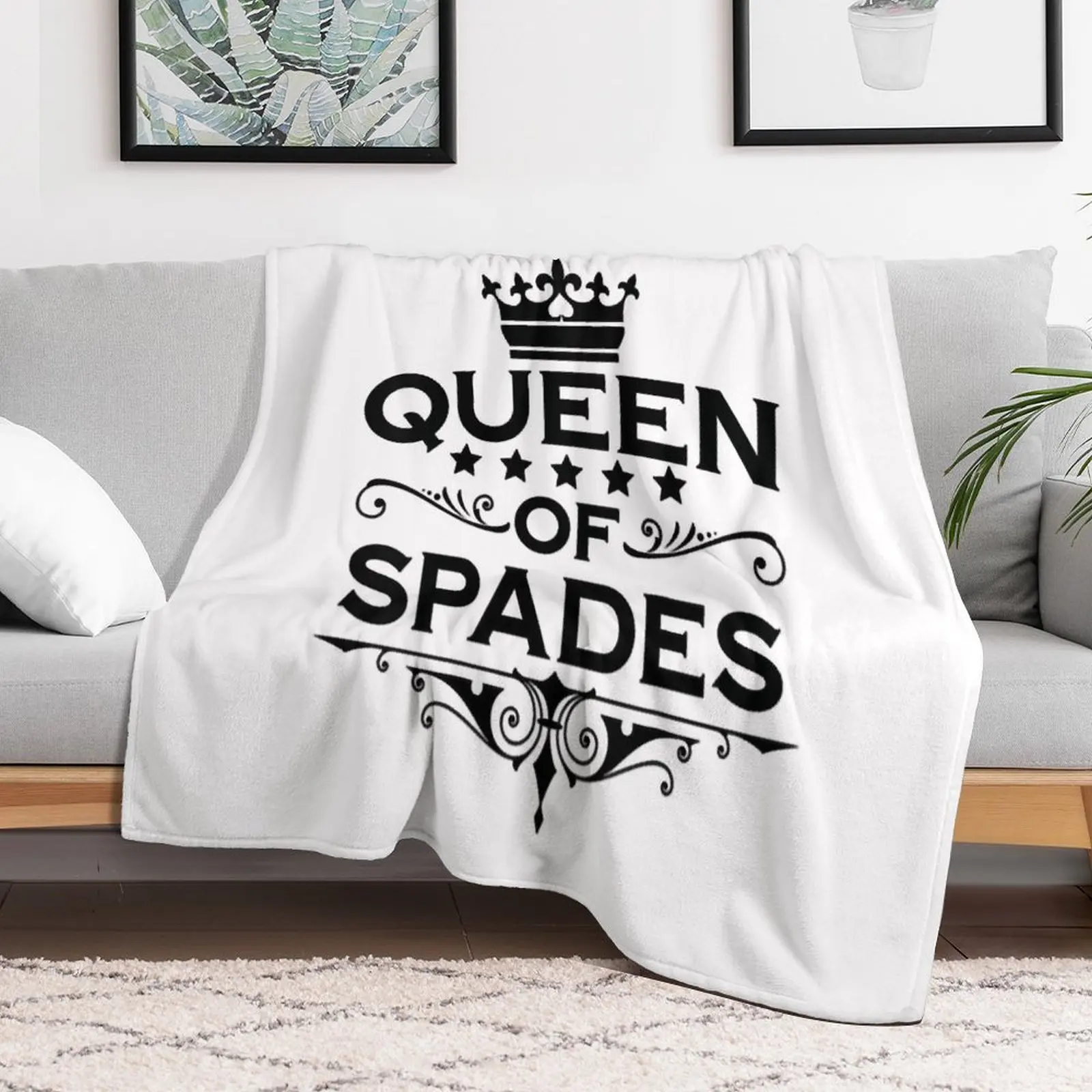 Womens Queen Of Spades Clothing Qos apparel for Throw Blanket Flannel Fabric Soft Big Decoratives Blankets
Womens Queen Of Spades Clothing Qos apparel for Throw Blanket Flannel Fabric Soft Big Decoratives Blankets