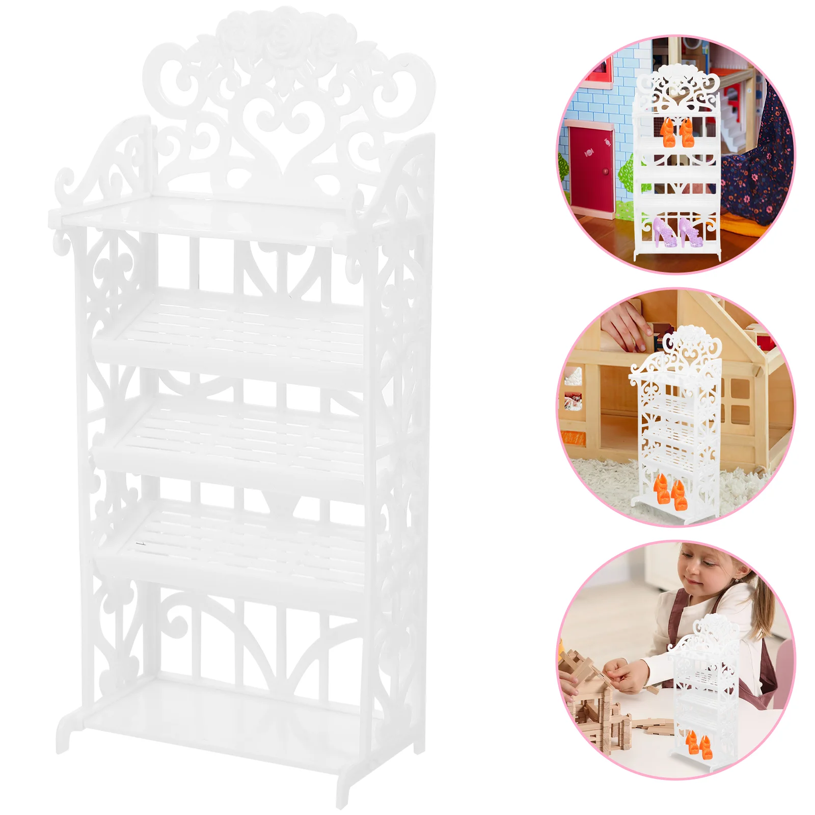 Plastic Rack for House Accessories Storage ganizer Tidy Clean Toy Furniture Shoes Stand Holder Cabinet
Plastic Rack for House Accessories Storage ganizer Tidy Clean Toy Furniture Shoes Stand Holder Cabinet