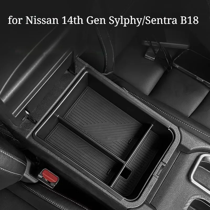 Fit for Nissan 14th Gen Sylphy/Sentra B18, Car Armrest Box Storage Organizer, Center Console Storage Modification Accessory
Fit for Nissan 14th Gen Sylphy/Sentra B18, Car Armrest Box Storage Organizer, Center Console Storage Modification Accessory