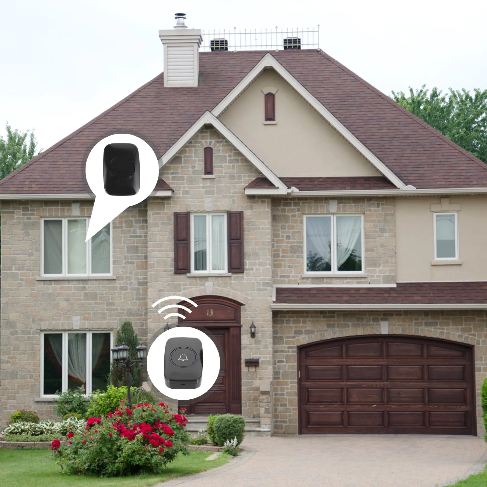 1Set Smart Door Chime Bell Plug and Play Wireless Doorbell System Strong Signal Penetration Up to 300M for Elderly Aid Home
1Set Smart Door Chime Bell Plug and Play Wireless Doorbell System Strong Signal Penetration Up to 300M for Elderly Aid Home