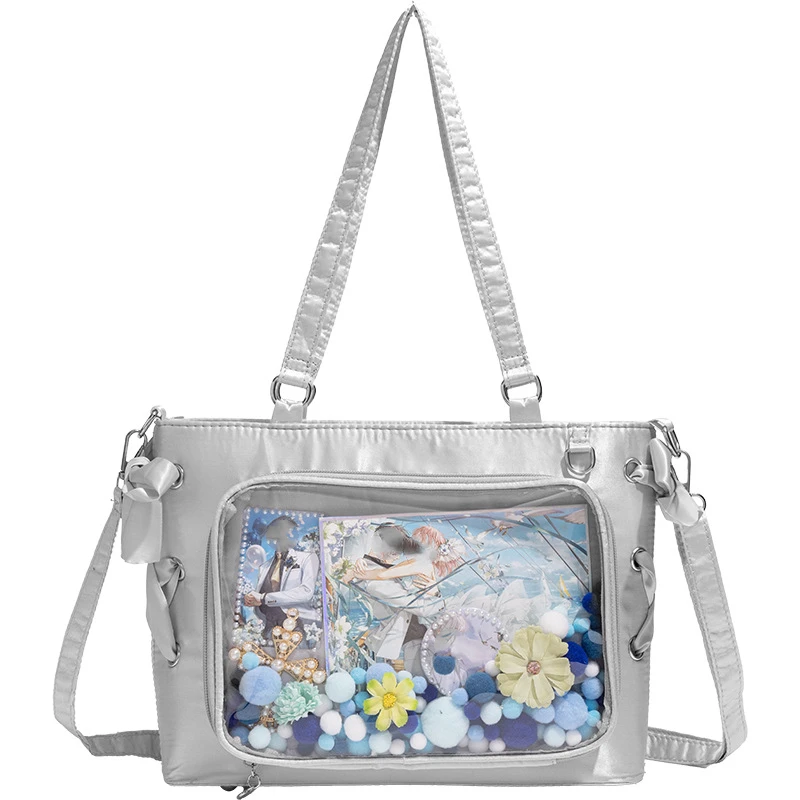 Original Designer Girl Fashion Ita Bag Preppy Girl Personality Large Capacity Y2K Tote Bag Daily Commute Trend Shoulder Bag
Original Designer Girl Fashion Ita Bag Preppy Girl Personality Large Capacity Y2K Tote Bag Daily Commute Trend Shoulder Bag