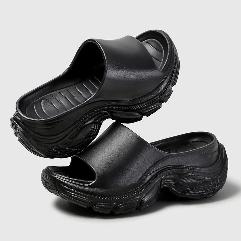 Fashion Chunky Platform Slippers for Women Solid Color EVA Wedge Sandals Woman Summer 2024 Thick Bottom Non Slip Beach Slippers
Fashion Chunky Platform Slippers for Women Solid Color EVA Wedge Sandals Woman Summer 2024 Thick Bottom Non Slip Beach Slippers