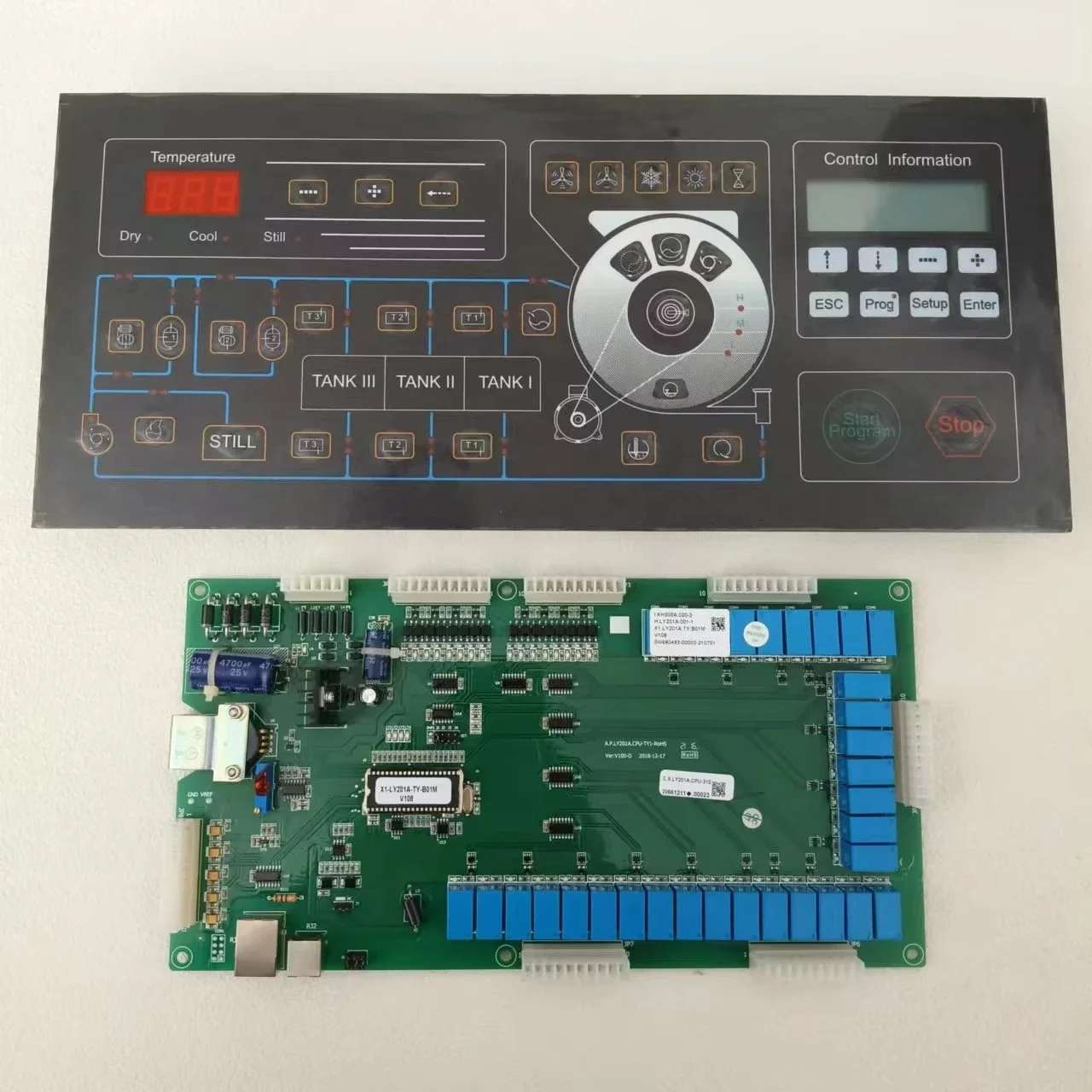 Industrial Automatic Closed Dry Cleaning Machine Main Line Board Controller KH200A
Industrial Automatic Closed Dry Cleaning Machine Main Line Board Controller KH200A