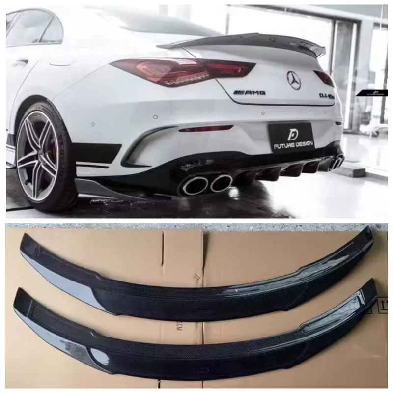 Для Mercedes Benz CLA260 CLA35 CLA45 2021-2024 Высокое качество углеродного волокна задний багажник спойлер на крышу крыло
Для Mercedes Benz CLA260 CLA35 CLA45 2021-2024 Высокое качество углеродного волокна задний багажник спойлер на крышу крыло