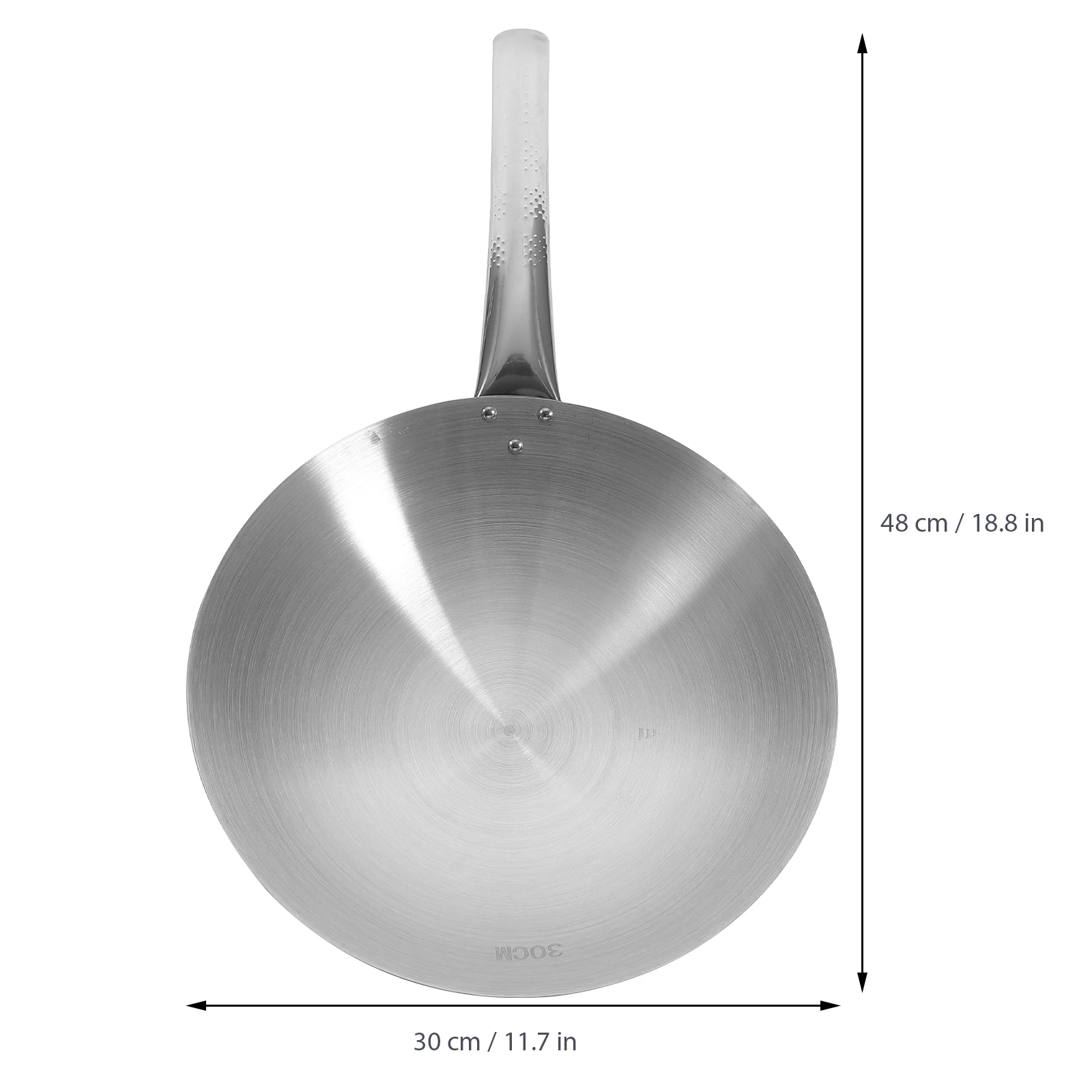 Traditional Wok Stainless Steel Chinese Without Coating Small Non Stick Frying Pan Handle
Traditional Wok Stainless Steel Chinese Without Coating Small Non Stick Frying Pan Handle