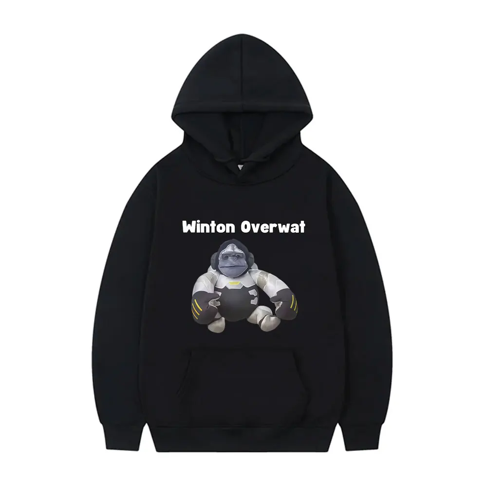 Winton Overwat Monkey Funny Meme Hoodie Men Women Fashion Oversized Pullover Hoodies Male Casual Vintage Fleece Hooded Tracksuit
Winton Overwat Monkey Funny Meme Hoodie Men Women Fashion Oversized Pullover Hoodies Male Casual Vintage Fleece Hooded Tracksuit