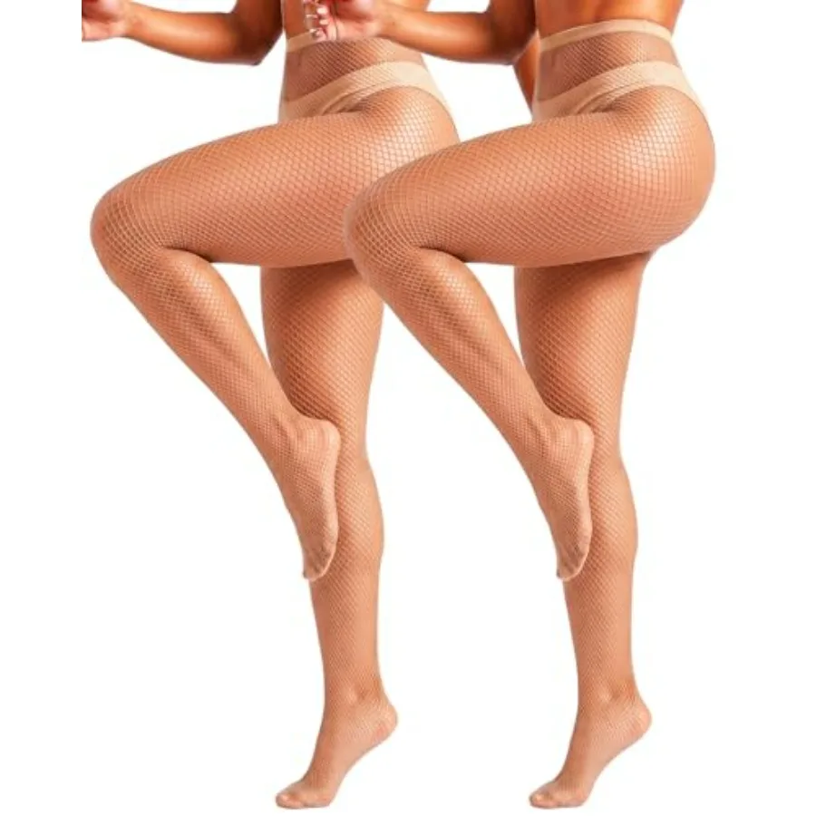 2 Pairs Womens Fishnet Stockings High Waist Tights Fishnets Fishnet Tights for Women
2 Pairs Womens Fishnet Stockings High Waist Tights Fishnets Fishnet Tights for Women