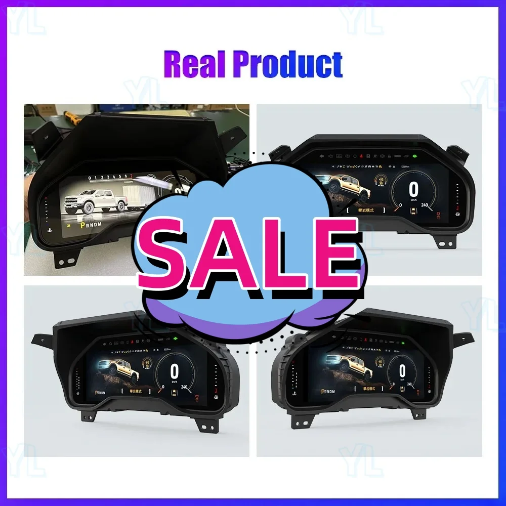 NPLL Digital Dashboard Panel Virtual Cluster CockPit LCD Speedometer For Ford F150 Raptor 2015-2020 Linux System HD Display
NPLL Digital Dashboard Panel Virtual Cluster CockPit LCD Speedometer For Ford F150 Raptor 2015-2020 Linux System HD Display