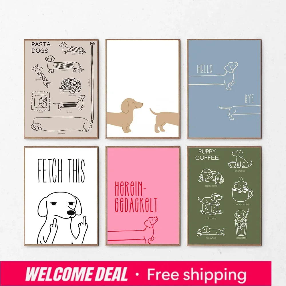 2026 Minimalist Design Dachshund Dopamine Posters Modern Fun Puppy Aesthetic Illustration Wall Diamond Painting Home Hallway R
2026 Minimalist Design Dachshund Dopamine Posters Modern Fun Puppy Aesthetic Illustration Wall Diamond Painting Home Hallway R