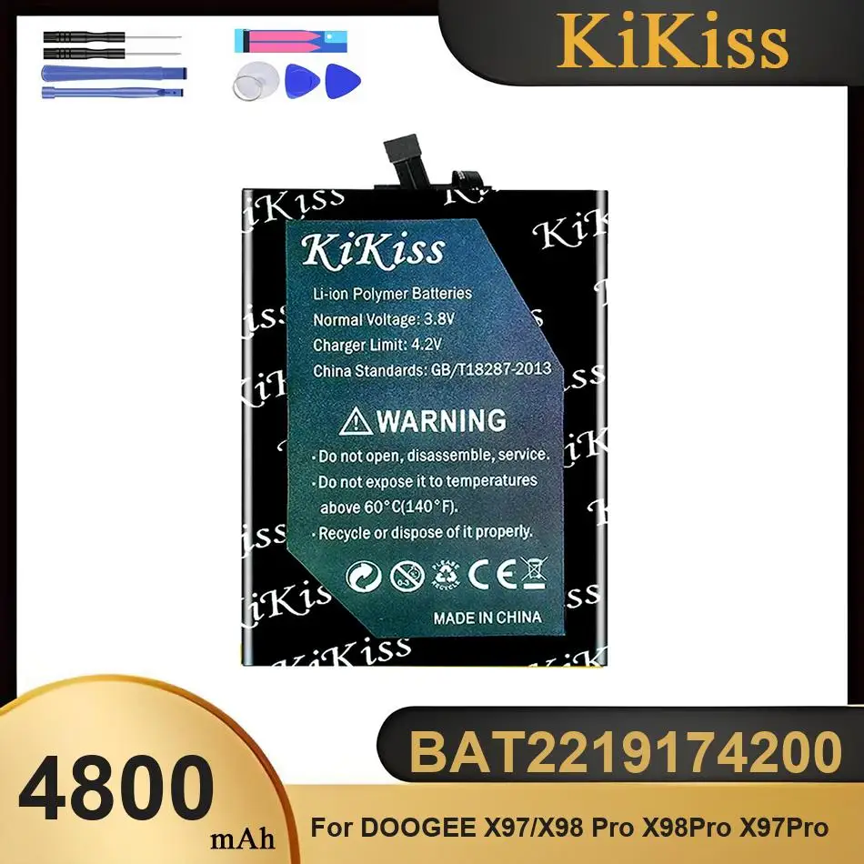 Аккумулятор для мобильного телефона BAT2219174200 для DOOGEE X97/X98 Pro X98Pro X97Pro, высокопроизводительные батареи
Аккумулятор для мобильного телефона BAT2219174200 для DOOGEE X97/X98 Pro X98Pro X97Pro, высокопроизводительные батареи
