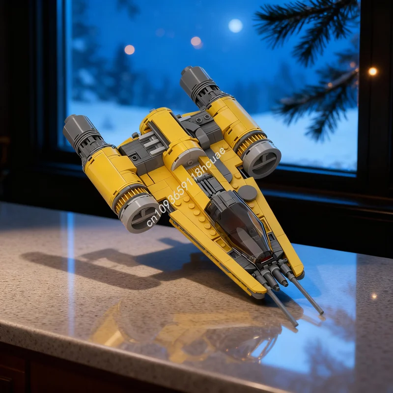 407pcs MOC DF Scourge Outlaws Pirate Starfighter Star Battle Model Building Blocks Architecture Christmas Gifts Toy Education
407pcs MOC DF Scourge Outlaws Pirate Starfighter Star Battle Model Building Blocks Architecture Christmas Gifts Toy Education