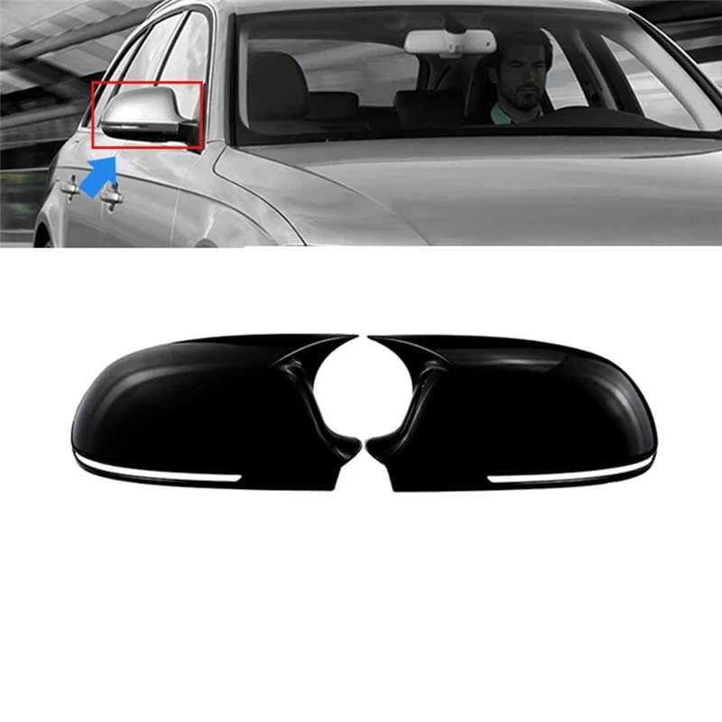 Unusual Car Side Door Mirrors Cover Auto Rearview Mirror Cap For A4 A5 B8 A3 8P A6 C6 Replacement Parts (Black)
Unusual Car Side Door Mirrors Cover Auto Rearview Mirror Cap For A4 A5 B8 A3 8P A6 C6 Replacement Parts (Black)