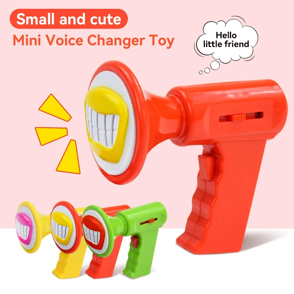 Children's Voice Changing Toy With 6 Sound Effects Role-Playing Voice Speaker Children's Handheld Amplifier Parody Christmas Toy
Children's Voice Changing Toy With 6 Sound Effects Role-Playing Voice Speaker Children's Handheld Amplifier Parody Christmas Toy