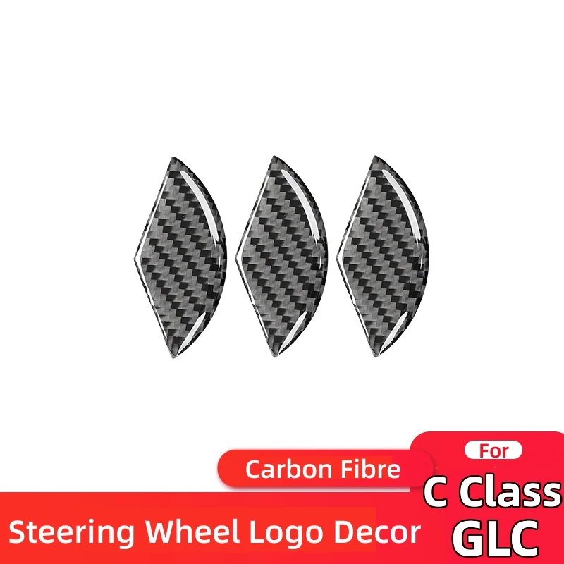 For Mercedes Benz C GLC Class W205 X253 Accessories Carbon Fiber Interior Steering Wheel Logo Decorative Sticker
For Mercedes Benz C GLC Class W205 X253 Accessories Carbon Fiber Interior Steering Wheel Logo Decorative Sticker