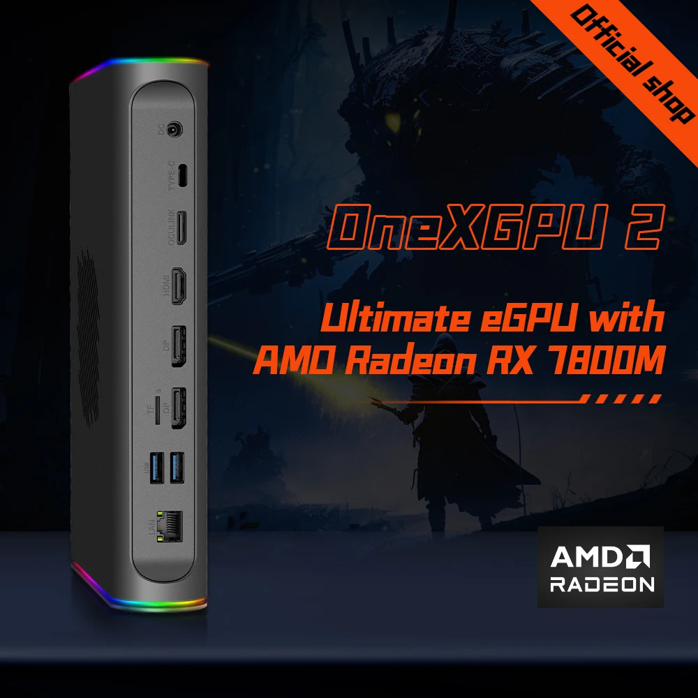 Onexplayer Onexgpu 2 With storage12GB 1xUSB 4.0 HDMI 1xHDMI 2.1 Video Displayport 2xDP 2.0 Count 28.1B
Onexplayer Onexgpu 2 With storage12GB 1xUSB 4.0 HDMI 1xHDMI 2.1 Video Displayport 2xDP 2.0 Count 28.1B