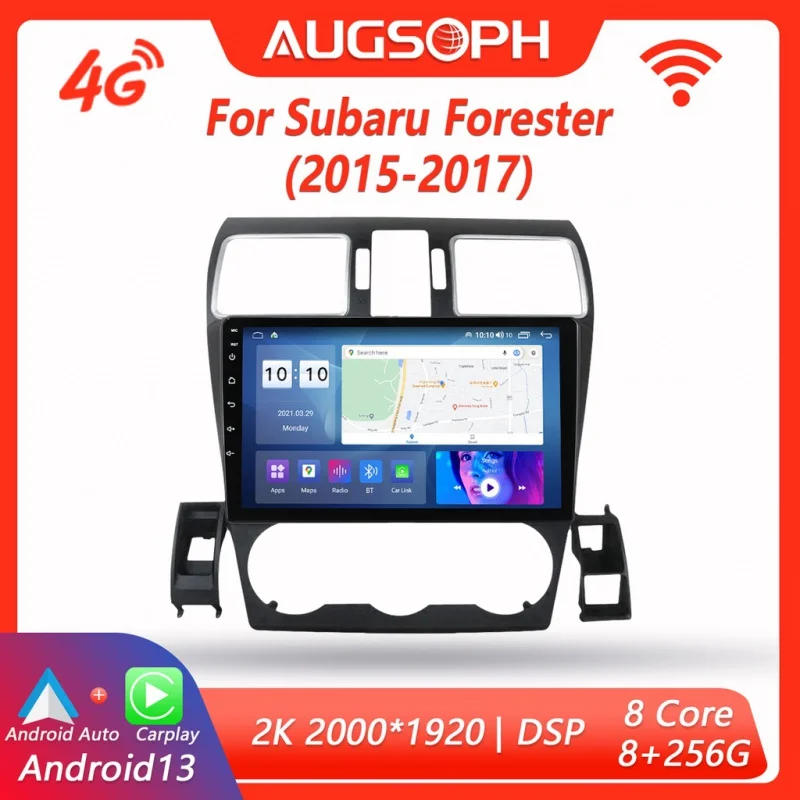 Автомобильный радиоприемник Android 13 для Subaru Forester 2015-2017, 9 дюймов, 2K мультимедийный плеер с 4G Carplay DSP и 2Din GPS-навигацией.
Автомобильный радиоприемник Android 13 для Subaru Forester 2015-2017, 9 дюймов, 2K мультимедийный плеер с 4G Carplay DSP и 2Din GPS-навигацией.