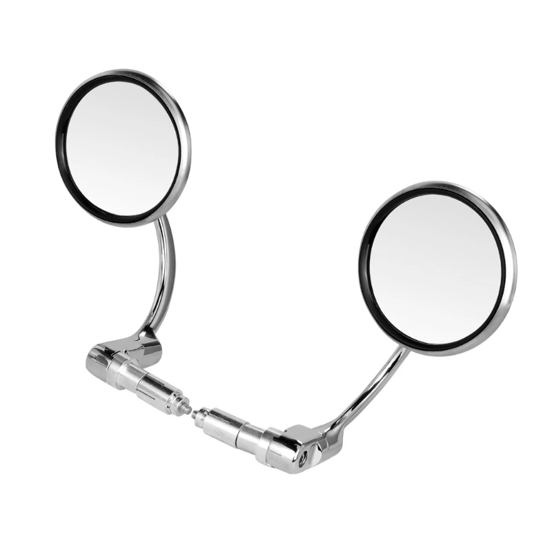 41XA Round Design Aluminum Motorcycle Mirror Easy Mount Pair for Various Bike Models
41XA Round Design Aluminum Motorcycle Mirror Easy Mount Pair for Various Bike Models