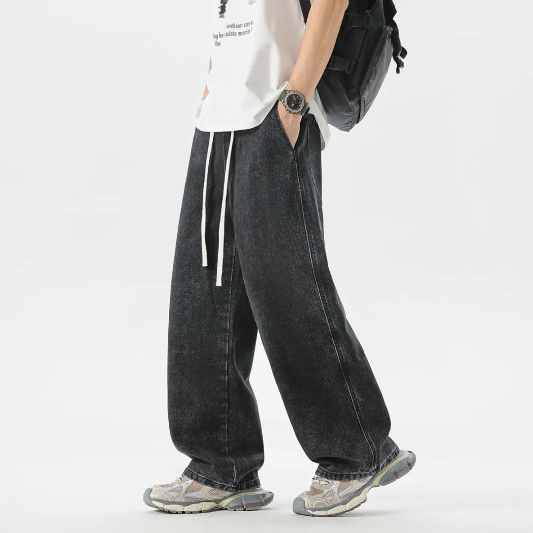 5-цветные свободные широкие джинсы для мужчин, классические и универсальные повседневные джинсовые брюки прямого кроя, осенние мешковатые брюки в стиле хип-хоп Y2K Street
5-цветные свободные широкие джинсы для мужчин, классические и универсальные повседневные джинсовые брюки прямого кроя, осенние мешковатые брюки в стиле хип-хоп Y2K Street