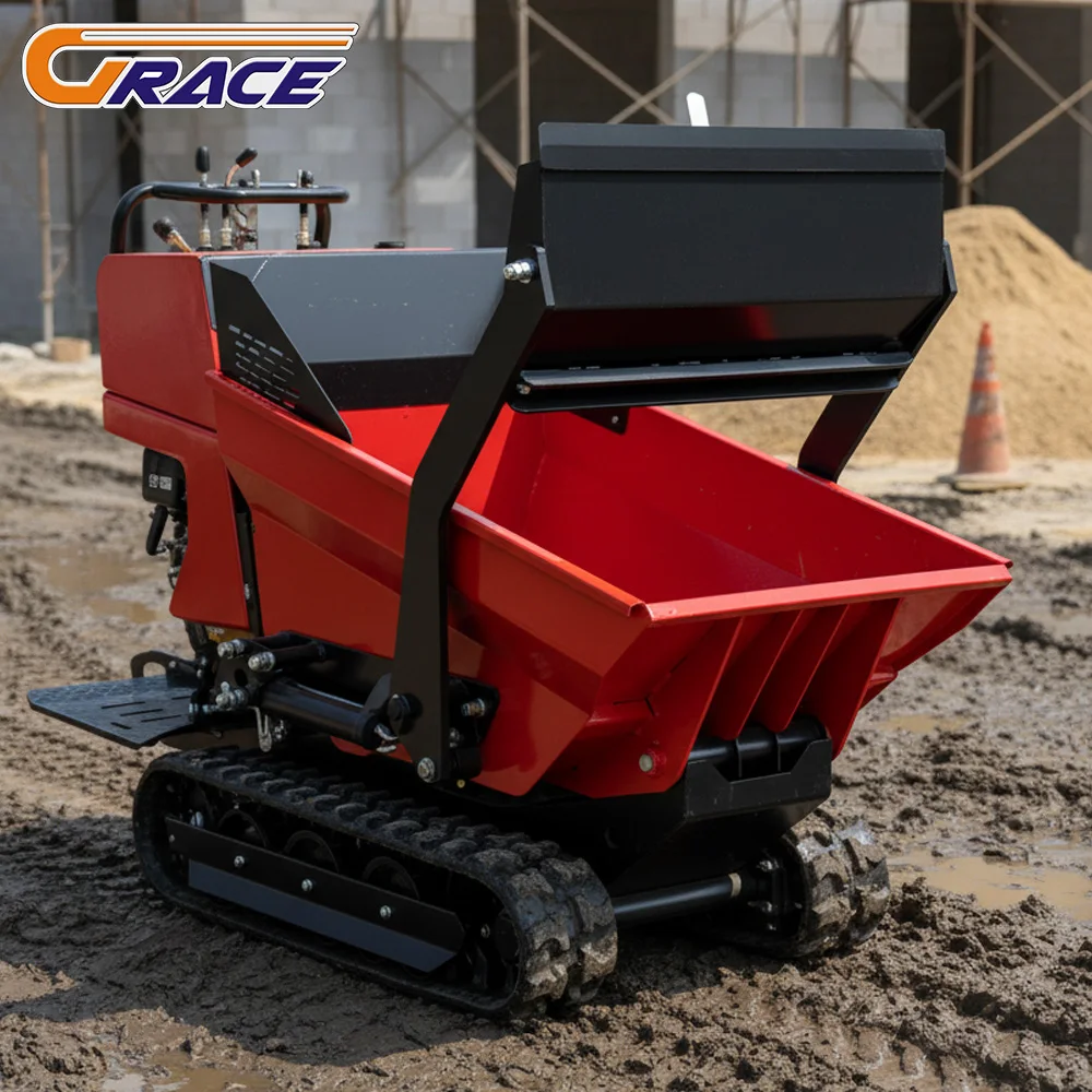 Mini Dumpers Fast delivery EURO 5 EPA High Quality Crawler Dumper Truck Factory Customize 500kg Small Crawler Dumper for Sale
Mini Dumpers Fast delivery EURO 5 EPA High Quality Crawler Dumper Truck Factory Customize 500kg Small Crawler Dumper for Sale