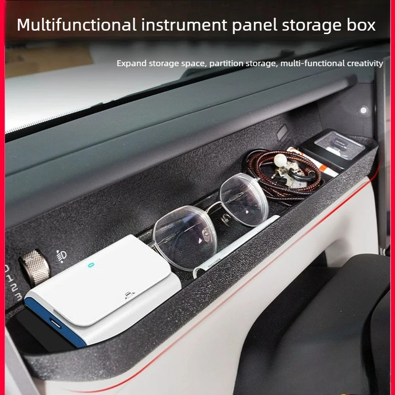 For Chery ICAUR V23 2025 Central Control Instrument Panel Main and Auxiliary Driver Storage Box Tray Expansion Car Accessories
For Chery ICAUR V23 2025 Central Control Instrument Panel Main and Auxiliary Driver Storage Box Tray Expansion Car Accessories