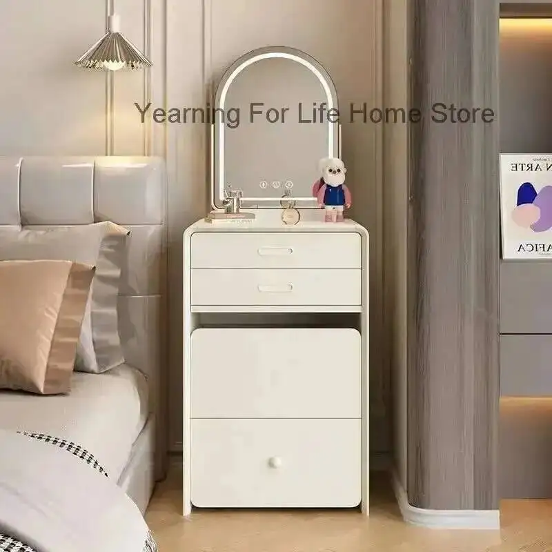 Cream Table Storage Style Dressing Internet Celebrity Modern Multi-functional Dresser Living Room Meuble De Chambre Decoration
Cream Table Storage Style Dressing Internet Celebrity Modern Multi-functional Dresser Living Room Meuble De Chambre Decoration