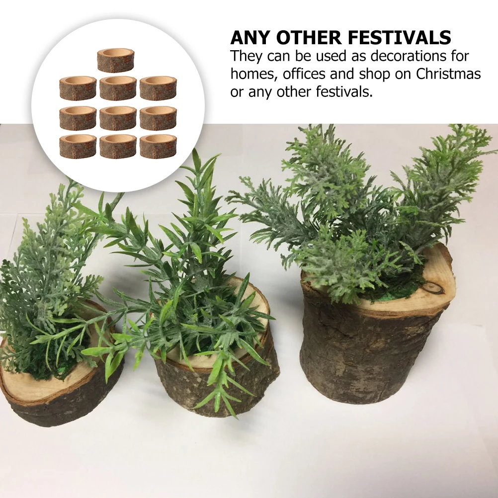 10pcs Wooden Candleholder Creative Holders For Home Office Shop Christmas Wedding Party Decoration Reusable Storage Tray
10pcs Wooden Candleholder Creative Holders For Home Office Shop Christmas Wedding Party Decoration Reusable Storage Tray