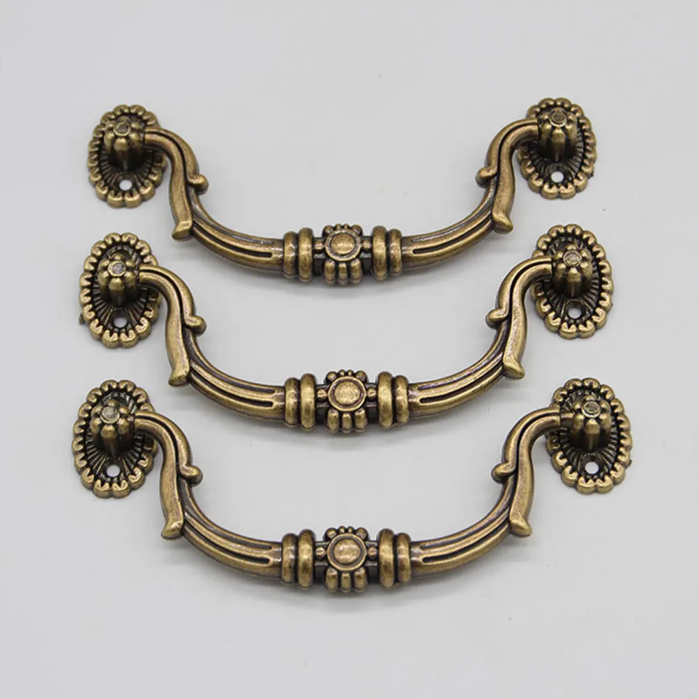 10pcs Drawer Cabinet Knobs Pull Wardrobe Door Vintage Style Handle Pulls For Kitchen Cupboard niture Rustproof
10pcs Drawer Cabinet Knobs Pull Wardrobe Door Vintage Style Handle Pulls For Kitchen Cupboard niture Rustproof