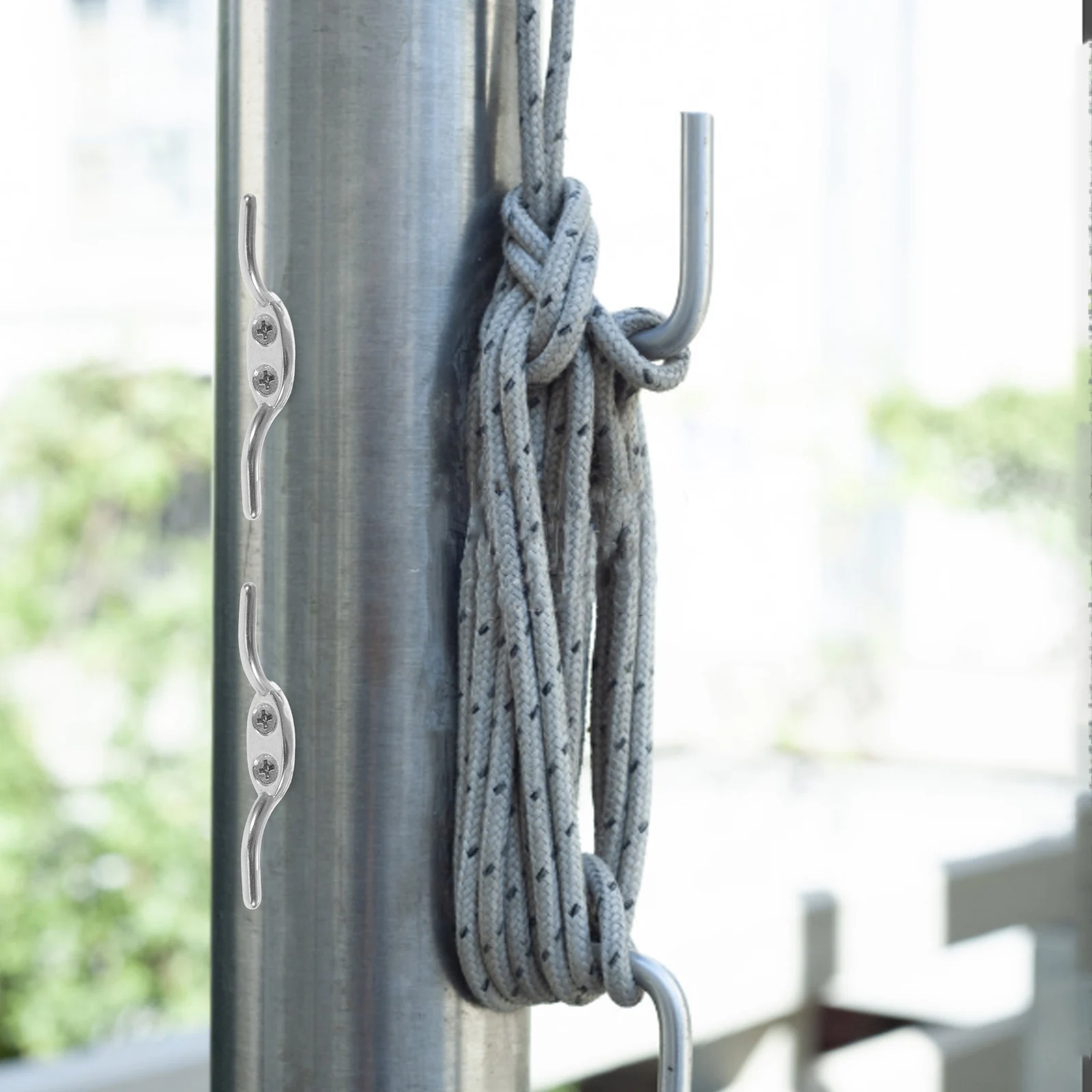4pcs Blinds Accessories Cord Cleat Stainless Steel Wall Hooks Winder Curtains Rope Connector Flagpole Boat Mooring Cleat Blind
4pcs Blinds Accessories Cord Cleat Stainless Steel Wall Hooks Winder Curtains Rope Connector Flagpole Boat Mooring Cleat Blind