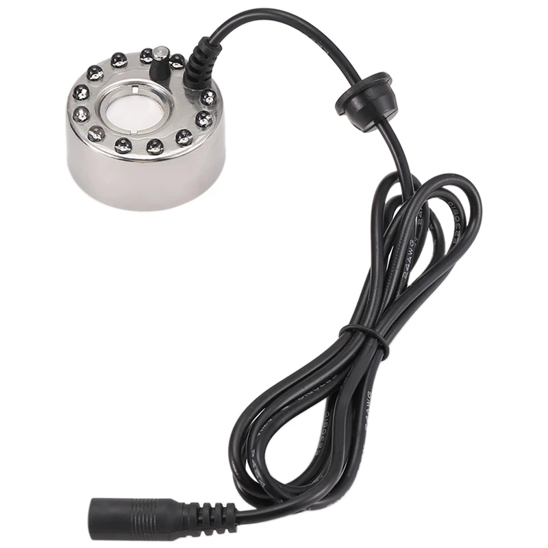 P5-Halloween Mist Maker Fogger Fog Machine Fountain Mister Fogger Water Garden Pond Foggers With 12 LED Light Flashes
P5-Halloween Mist Maker Fogger Fog Machine Fountain Mister Fogger Water Garden Pond Foggers With 12 LED Light Flashes