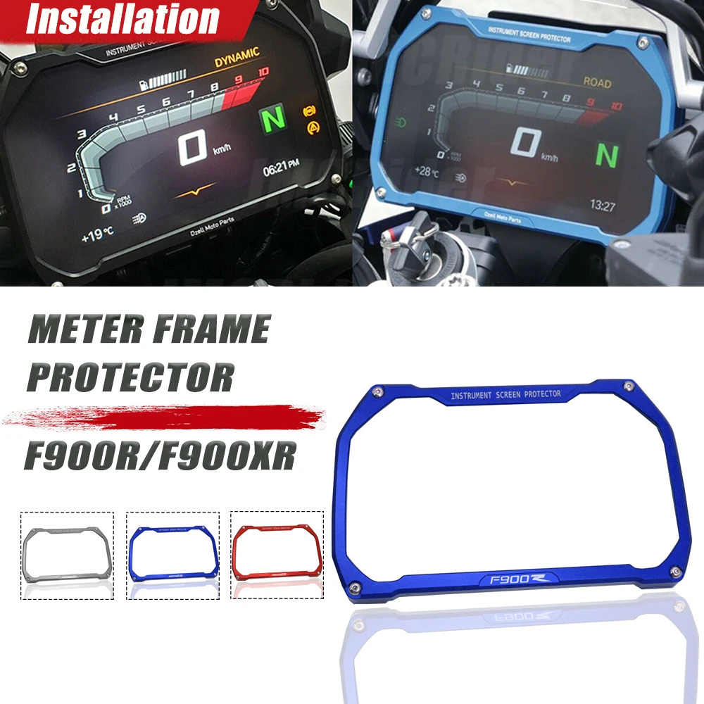 Motorcycle Accessories Meter Frame TFT Theft Protection Screen Protector Instrument Guard For BMW F900 R/XR F900R F900XR 2022
Motorcycle Accessories Meter Frame TFT Theft Protection Screen Protector Instrument Guard For BMW F900 R/XR F900R F900XR 2022