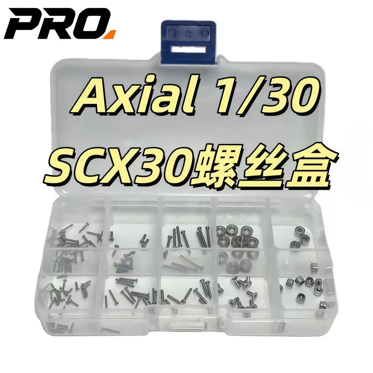 Stainless Steel Screws For RC Axial 1/30 SCX30 Nuts Shaft Pack RC Hardware Fastener Kit Fit Crawler Replacement Parts
Stainless Steel Screws For RC Axial 1/30 SCX30 Nuts Shaft Pack RC Hardware Fastener Kit Fit Crawler Replacement Parts