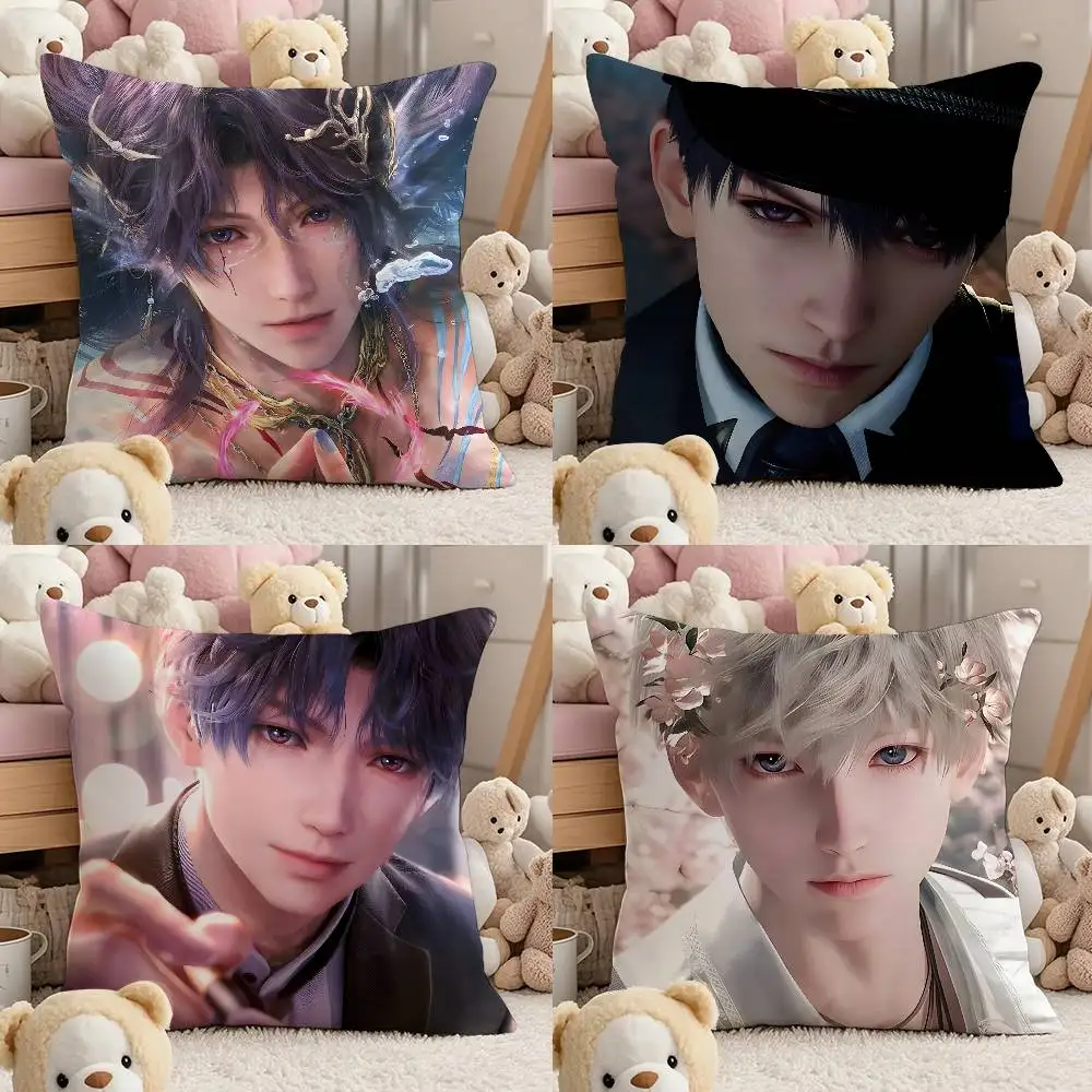 Anime L-Love and D-D-Deepspace Pillow Case Comfort Sofa Bed Silky elegant Invisible zipper Custom Decorative cushion cover
Anime L-Love and D-D-Deepspace Pillow Case Comfort Sofa Bed Silky elegant Invisible zipper Custom Decorative cushion cover