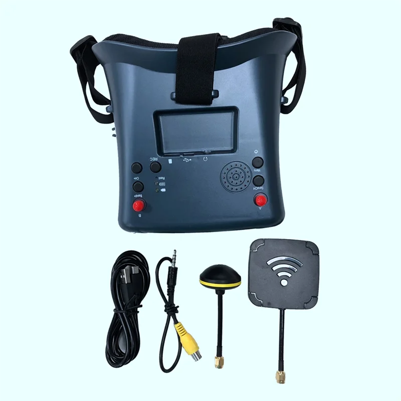 CABE-008D FPV Goggle 5,8 ГГц 40-канальный приемник с DVR 3,7 В/2000 мАч аккумулятором 4,3-дюймовый HD ЖК-дисплей 16:9 для гоночного дрона Bwhoop Drone
CABE-008D FPV Goggle 5,8 ГГц 40-канальный приемник с DVR 3,7 В/2000 мАч аккумулятором 4,3-дюймовый HD ЖК-дисплей 16:9 для гоночного дрона Bwhoop Drone