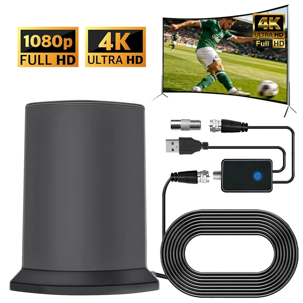 Home-use high-gain omnidirectional antenna, universal digital TV antenna for indoor use, HDTV antenna
Home-use high-gain omnidirectional antenna, universal digital TV antenna for indoor use, HDTV antenna